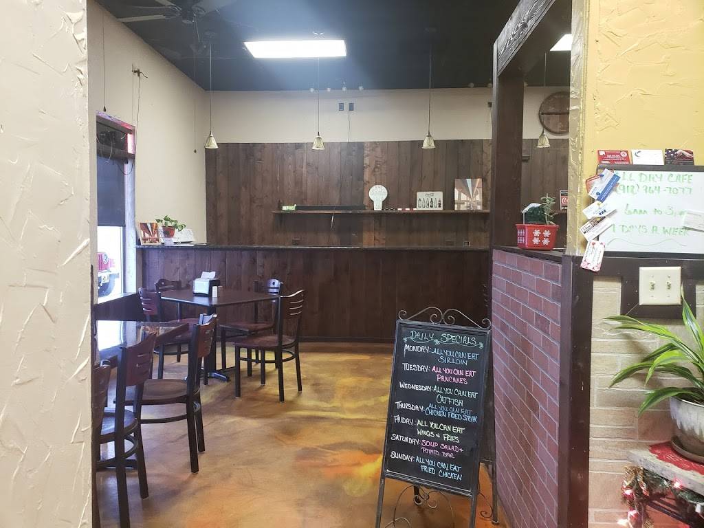 All Day Cafe | restaurant | 1623 S Main St, Grove, OK 74344, USA | 9189647077 OR +1 918-964-7077