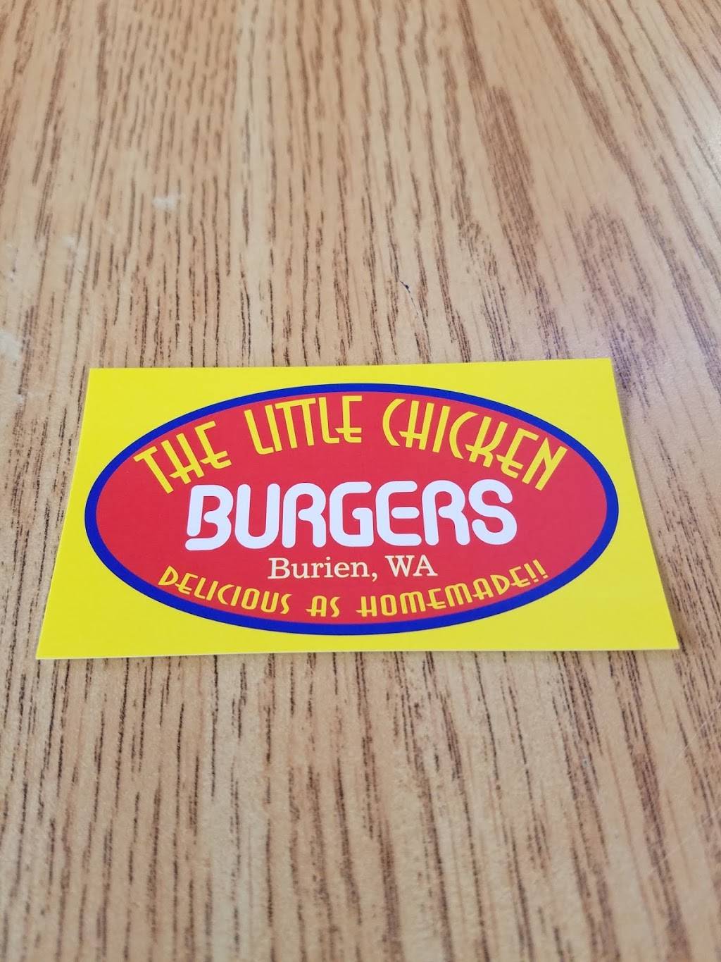 The Little Chicken - Burger | restaurant | 15178 8th Ave SW, Burien, WA 98166, USA | 2065961657 OR +1 206-596-1657