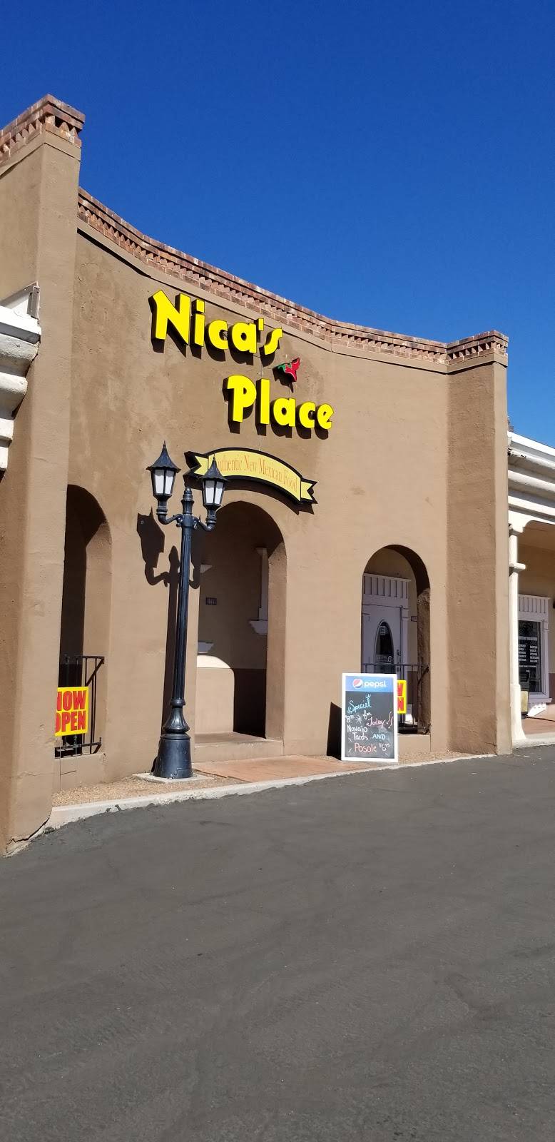 Nicas Place | restaurant | 2001 E Lohman Ave Suite 111, Las Cruces, NM 88001, USA | 5756408883 OR +1 575-640-8883