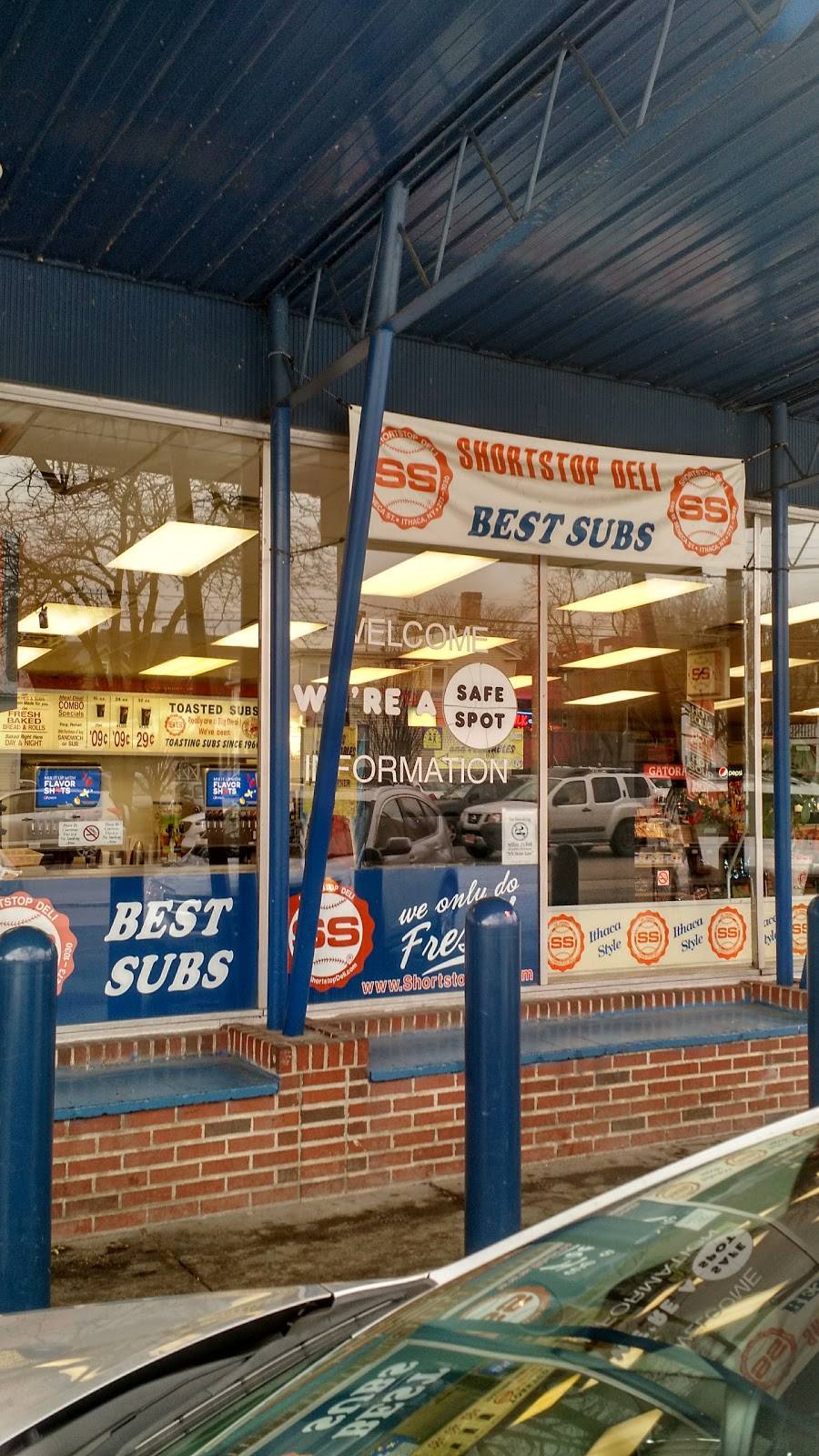 Shortstop Deli | restaurant | 200 W Seneca St, Ithaca, NY 14850, USA | 6072731030 OR +1 607-273-1030