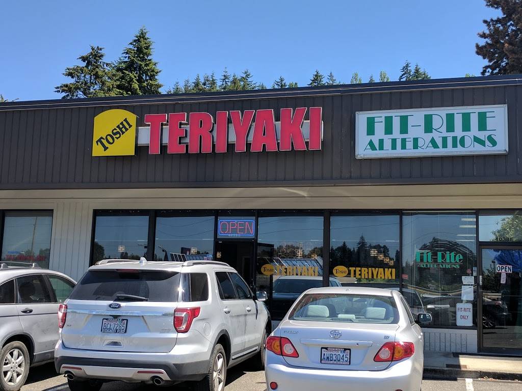 Toshis Teriyaki | restaurant | 4038 Factoria Blvd SE, Bellevue, WA 98006, USA | 4255622973 OR +1 425-562-2973