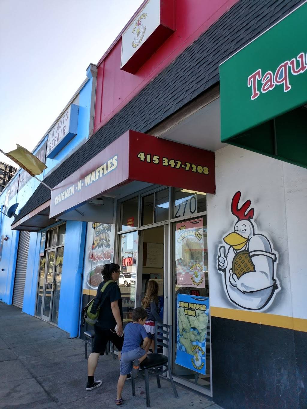 Keith’s Chicken N Waffles | restaurant | 270 San Pedro Rd, Daly City, CA 94014, USA | 4153477208 OR +1 415-347-7208