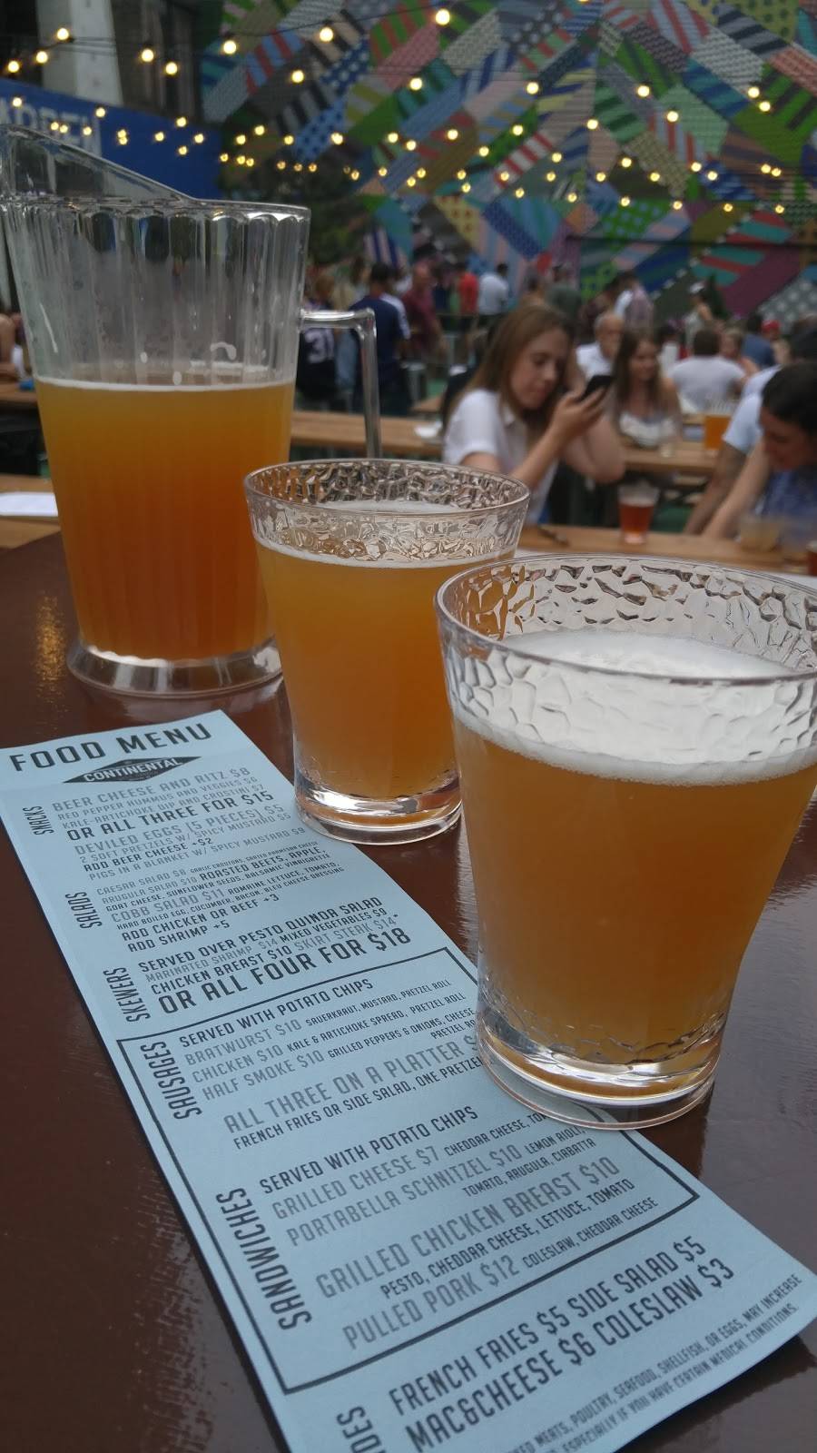 Continental Beer Garden | restaurant | 1901 Fort Myer Dr, Arlington, VA 22209, USA | 7034657675 OR +1 703-465-7675