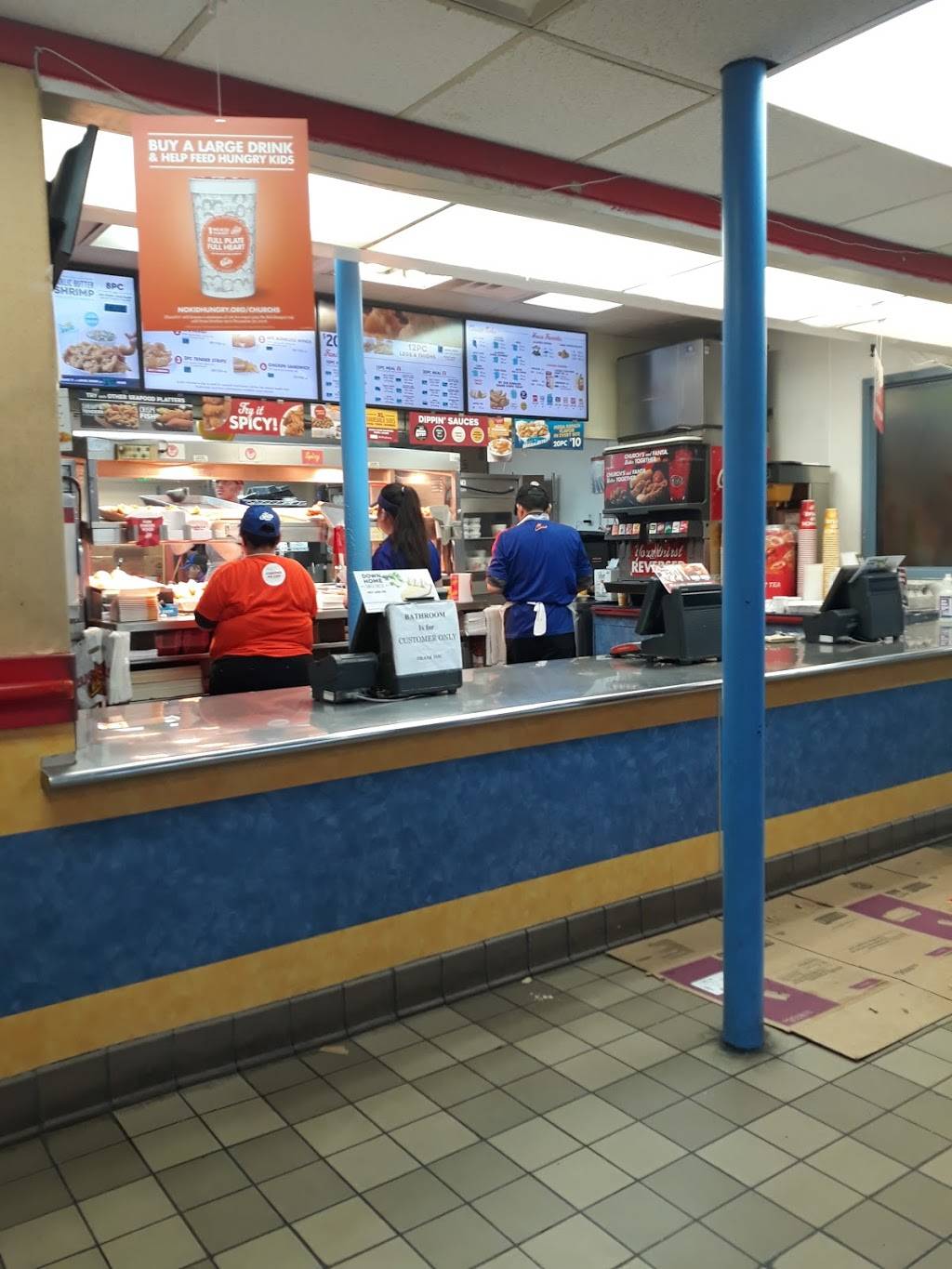 Churchs Chicken | restaurant | 3650 N Broad St, Philadelphia, PA 19140, USA | 2152293801 OR +1 215-229-3801