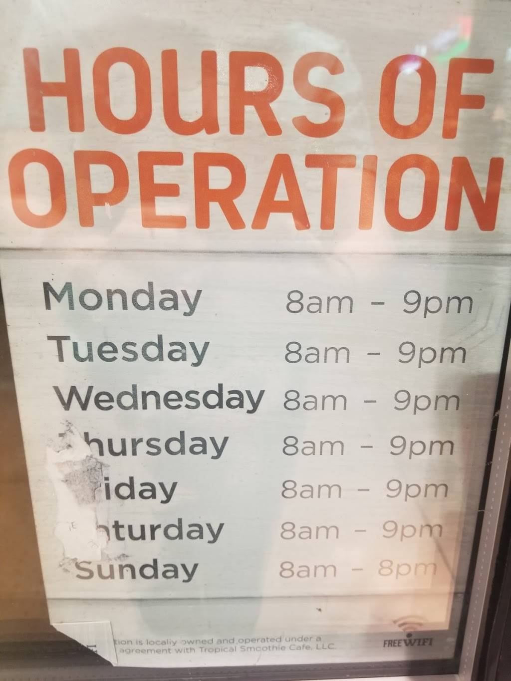 Tropical Smoothie Cafe | restaurant | 10140 W Tropicana Ave #126, Las Vegas, NV 89147, USA | 7028151931 OR +1 702-815-1931