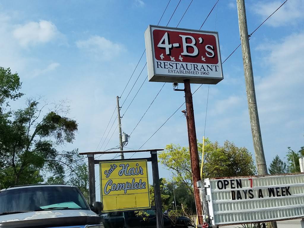 4-Bs Restaurant | restaurant | 173 S Charles Richard Beall Blvd, DeBary, FL 32713, USA | 3866684586 OR +1 386-668-4586