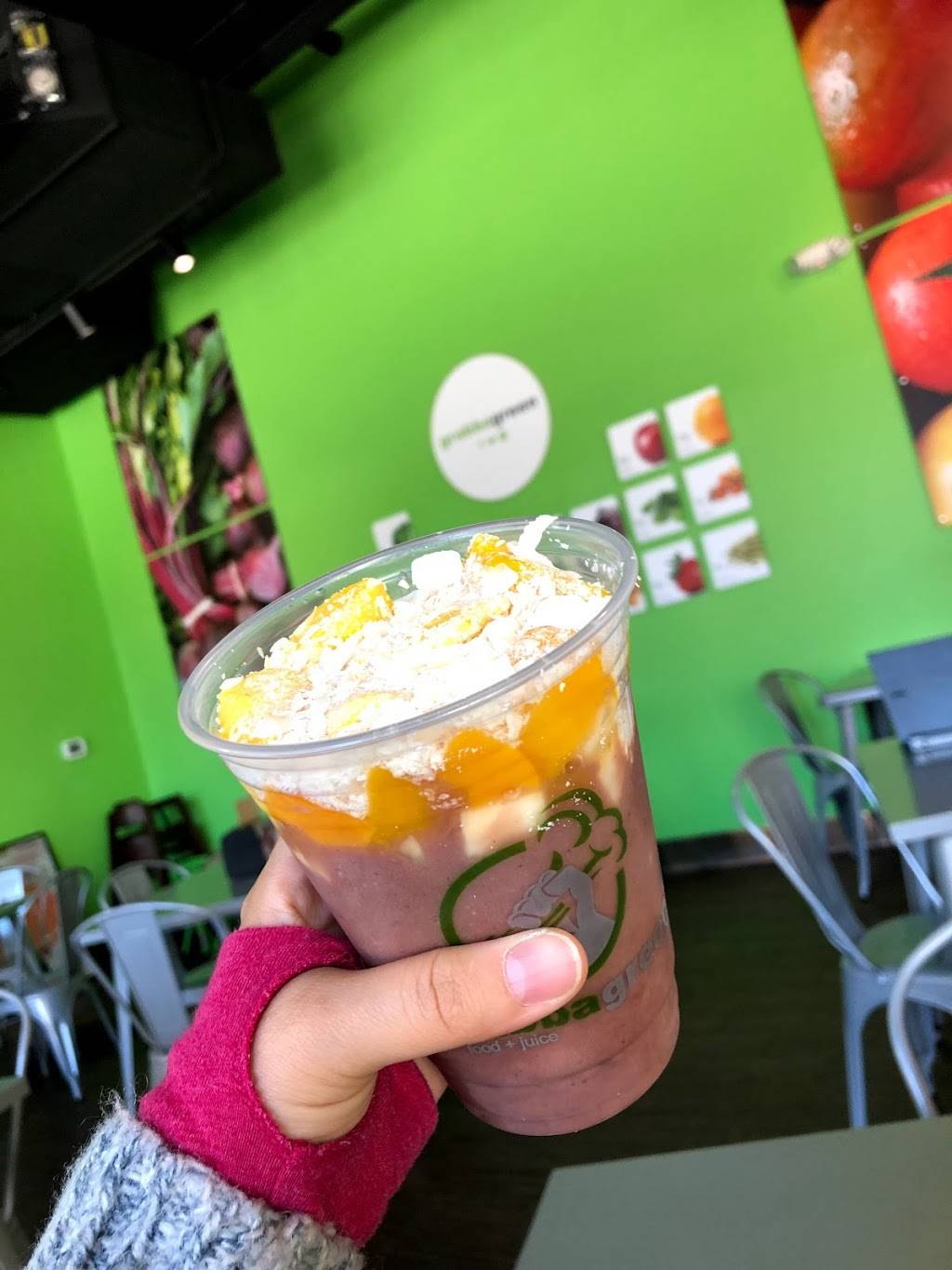 Grabbagreen Food + Juice | restaurant | 117 17th Ave S, Nashville, TN 37203, USA | 6159881020 OR +1 615-988-1020