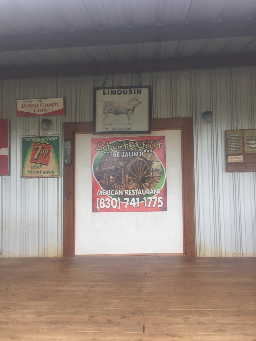 La Carreta de Jalisco | restaurant | 10561 FM 2200, Yancey, TX 78886, USA | 8307411775 OR +1 830-741-1775