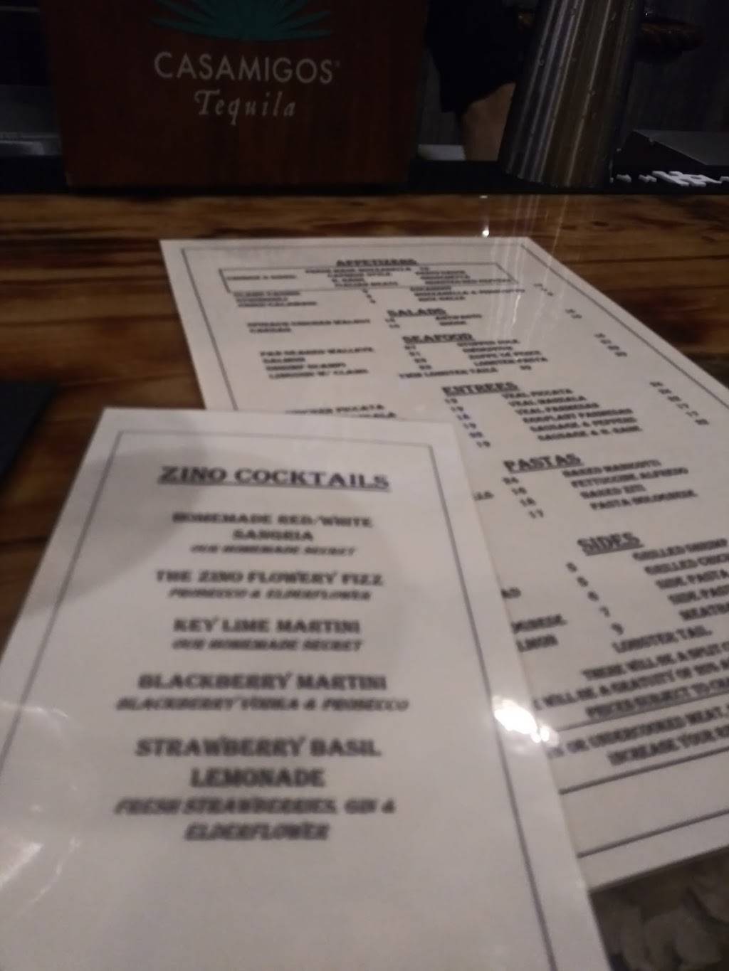 Zino Ristorante | restaurant | 20041 S Tamiami Trail #19, Estero, FL 33928, USA | 2399489466 OR +1 239-948-9466