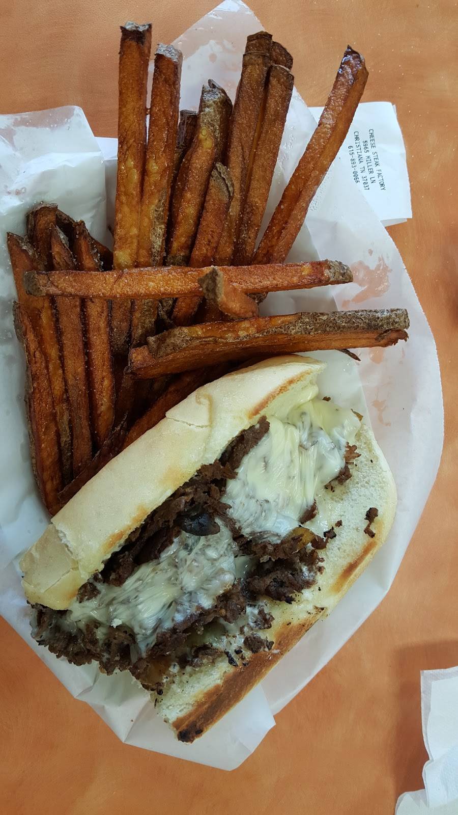 Cheesesteak Factory | restaurant | 5965 Miller Rd, Christiana, TN 37037, USA | 6158930066 OR +1 615-893-0066
