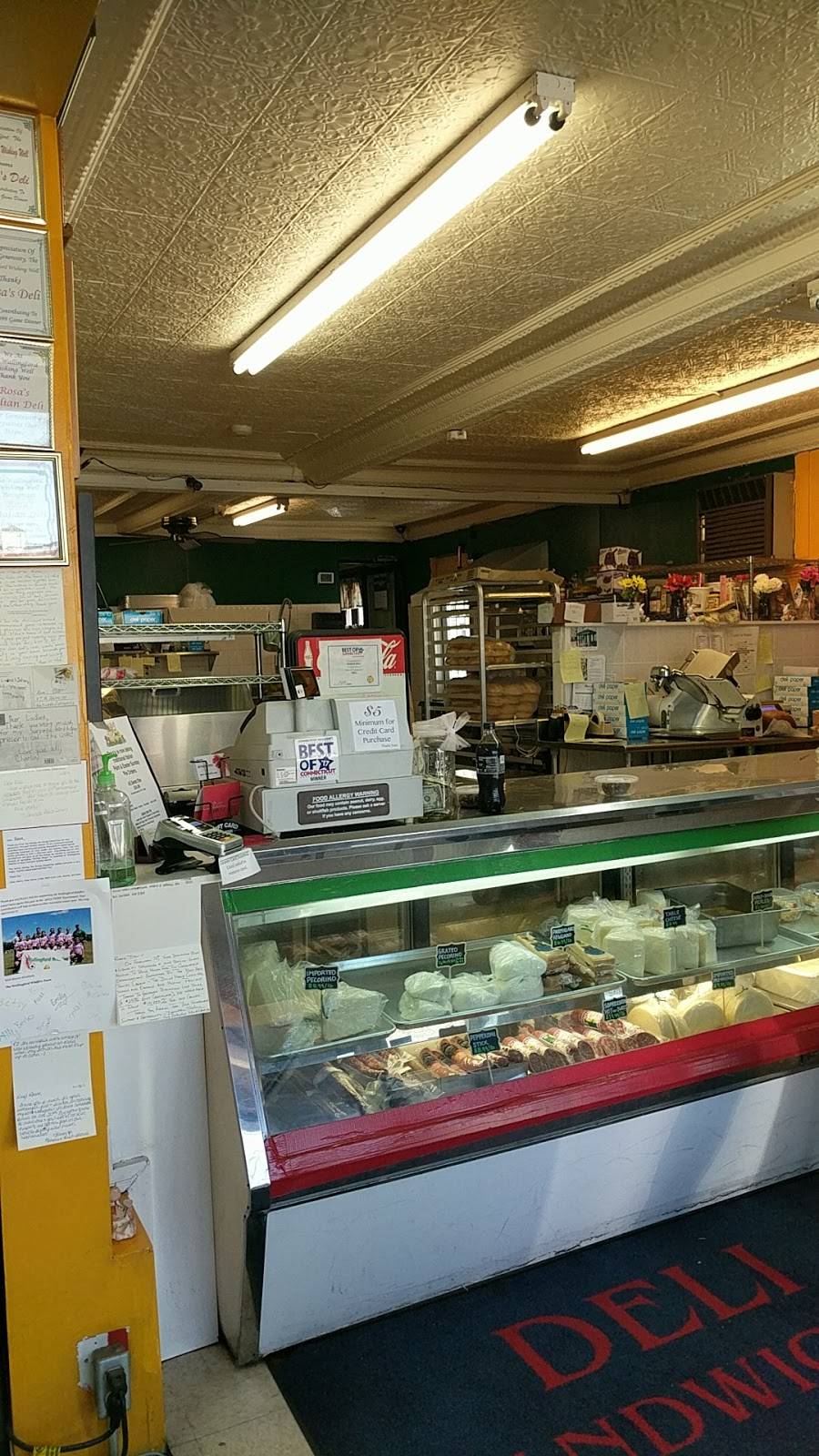 Rosas Deli | restaurant | 57 N Colony St, Wallingford, CT 06492, USA | 2032651487 OR +1 203-265-1487