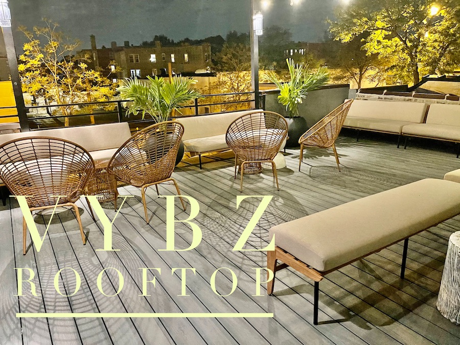 Vybz Rooftop | restaurant | 711 W Howard St, Evanston, IL 60202, USA | 8478688226 OR +1 847-868-8226