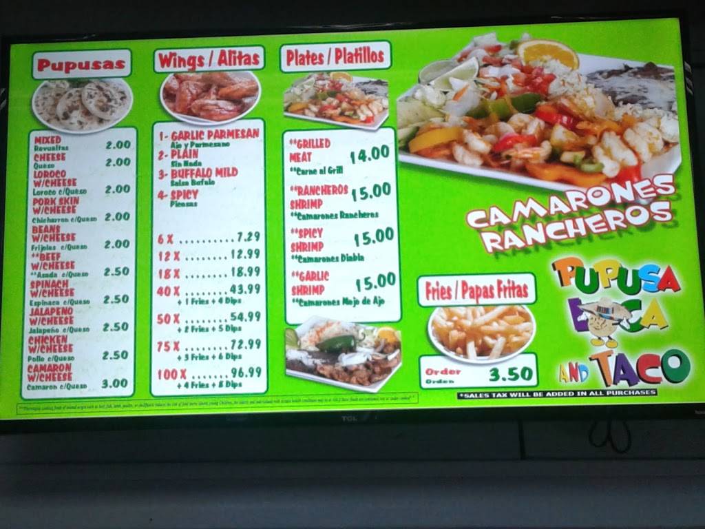 Pupusa Loca Y Tacos | restaurant | 5700 Sky Pointe Dr, Las Vegas, NV 89130, USA | 7025150699 OR +1 702-515-0699