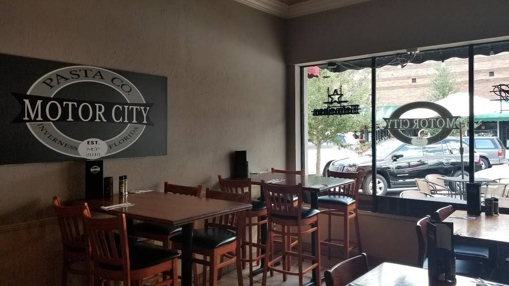 Motor City Pasta Company | restaurant | 108 W Main St, Inverness, FL 34450, USA | 3527260551 OR +1 352-726-0551