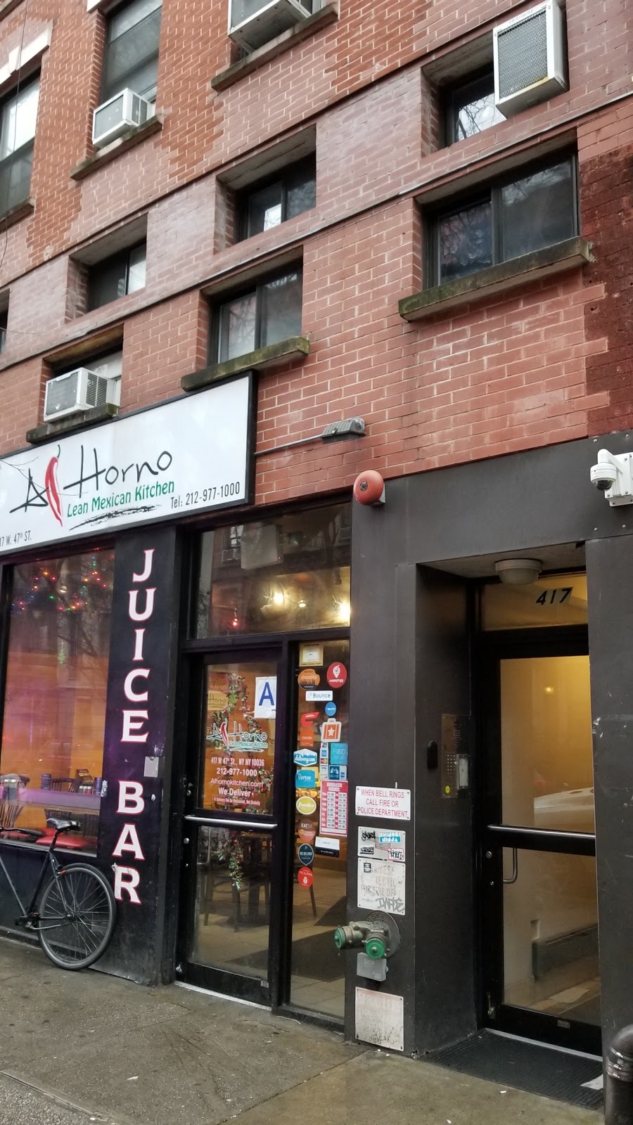 Al Horno | meal delivery | 417 W 47th St, New York, NY 10036, USA | 2129771000 OR +1 212-977-1000