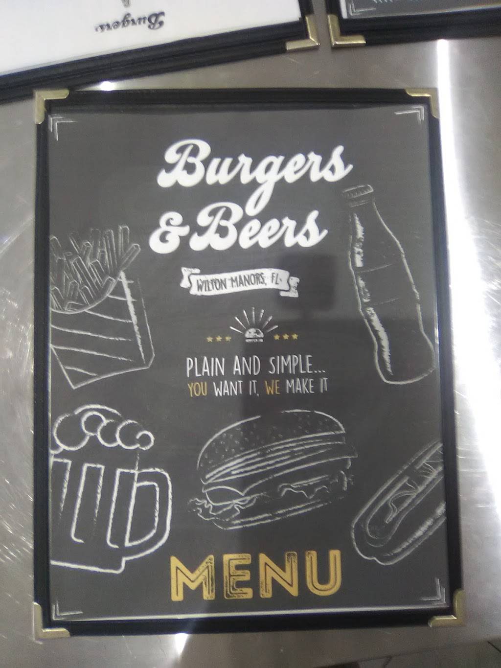 Burgers & Beers | restaurant | 2031-D, Wilton Dr, Wilton Manors, FL 33305, USA | 9547691875 OR +1 954-769-1875