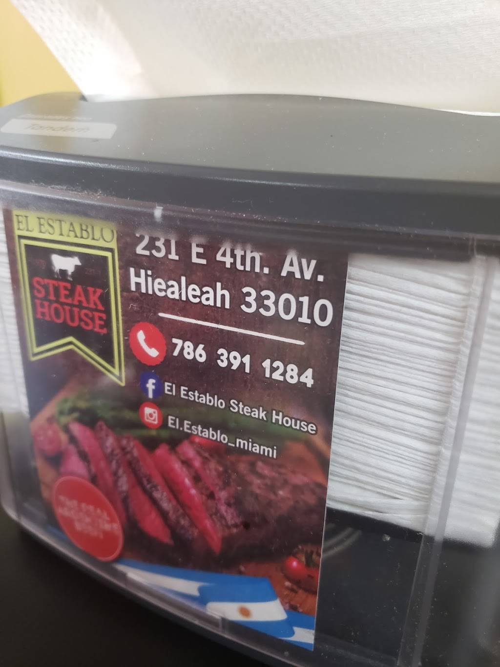 El Establo Steak House | restaurant | 231 Flamingo Way, Hialeah, FL 33010, USA | 7548014266 OR +1 754-801-4266