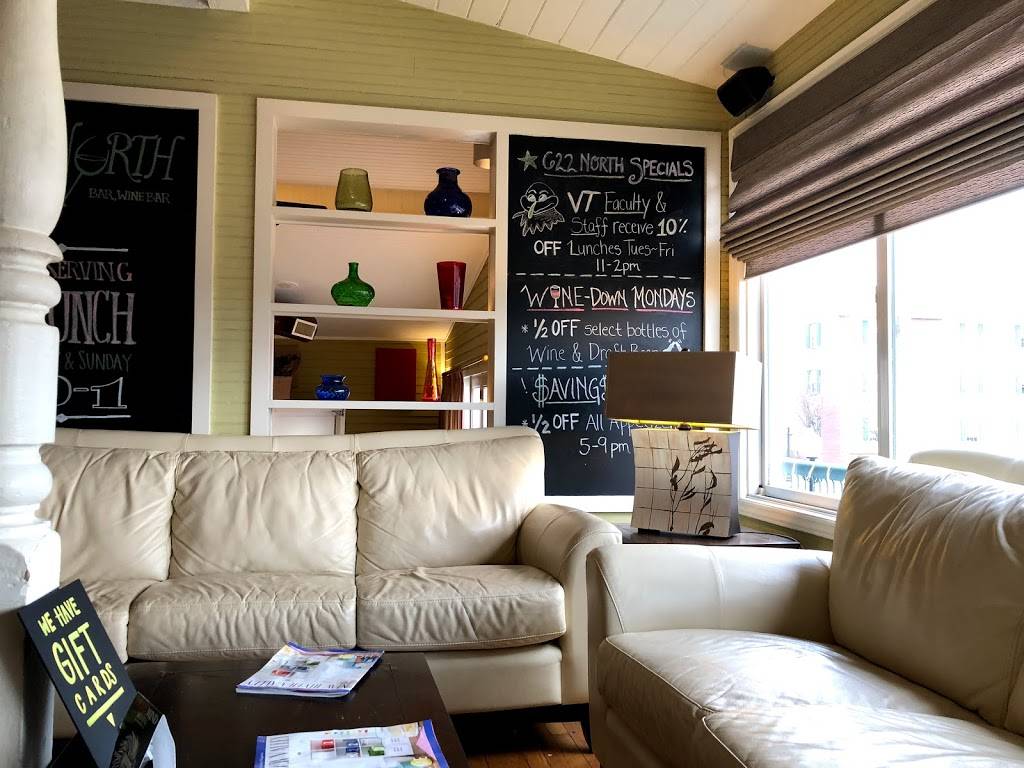 622 North Restaurant and Wine Bar | restaurant | 622 N Main St, Blacksburg, VA 24060, USA | 5409511022 OR +1 540-951-1022