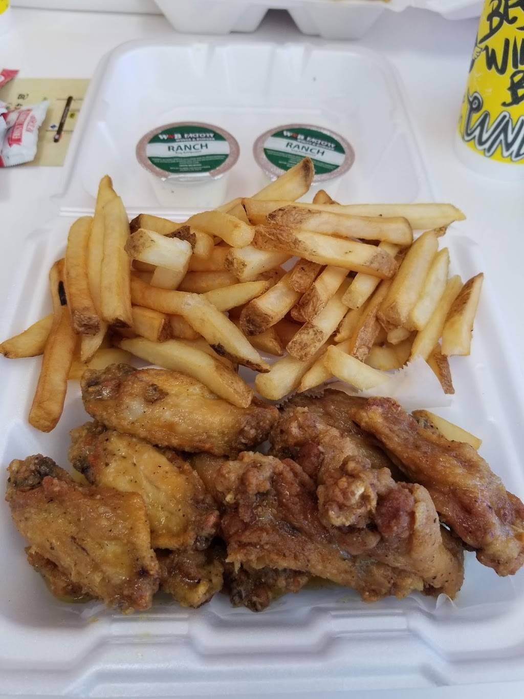 WNB Factory - Wings & Burger | restaurant | 4685 Presidential Pkwy #35, Macon, GA 31206, USA | 4782928631 OR +1 478-292-8631