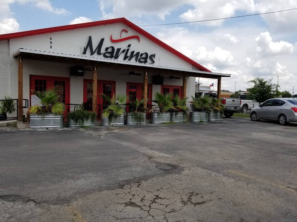 Marinas Mexican Restaurant & Bar - New Braunfels | restaurant | 598 Landa St, New Braunfels, TX 78130, USA | 8306250122 OR +1 830-625-0122