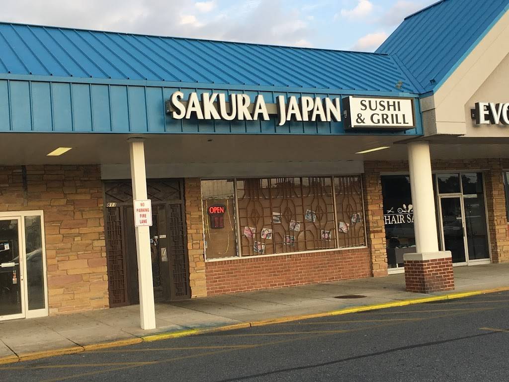 Sakura Japan Restaurant | restaurant | 811 S Salisbury Blvd, Salisbury, MD 21801, USA | 4102195988 OR +1 410-219-5988
