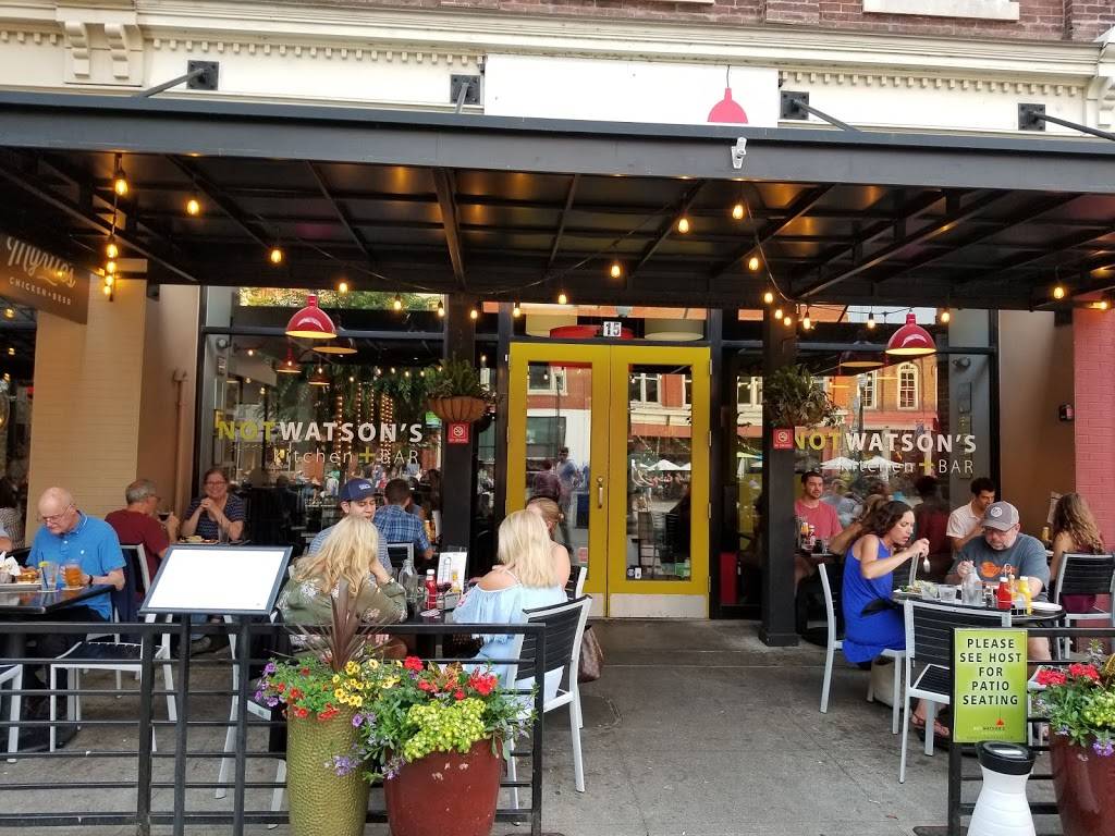 Not Watsons Kitchen + Bar | restaurant | 15 Market Square, Knoxville, TN 37902, USA | 8657664848 OR +1 865-766-4848