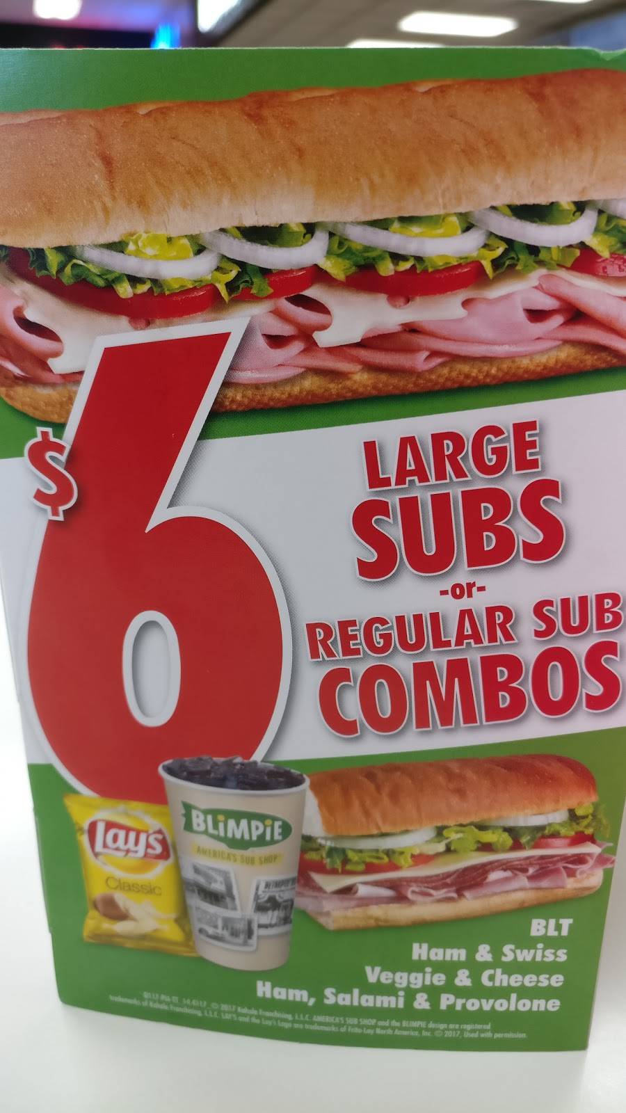 Blimpie | meal delivery | 210 W Carleton Rd, Hillsdale, MI 49242, USA | 5174377888 OR +1 517-437-7888