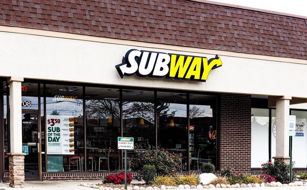 Subway Restaurants | restaurant | 708 E Higgins Rd, Schaumburg, IL 60173, USA | 8478850416 OR +1 847-885-0416