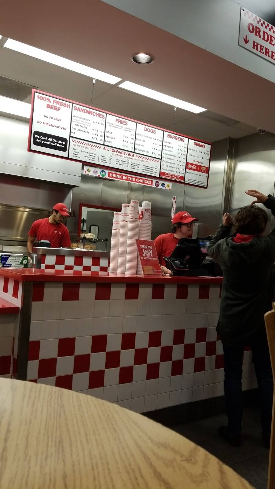 Five Guys | meal takeaway | 1057 Miamisburg Centerville Rd, Centerville, OH 45459, USA | 9374284897 OR +1 937-428-4897
