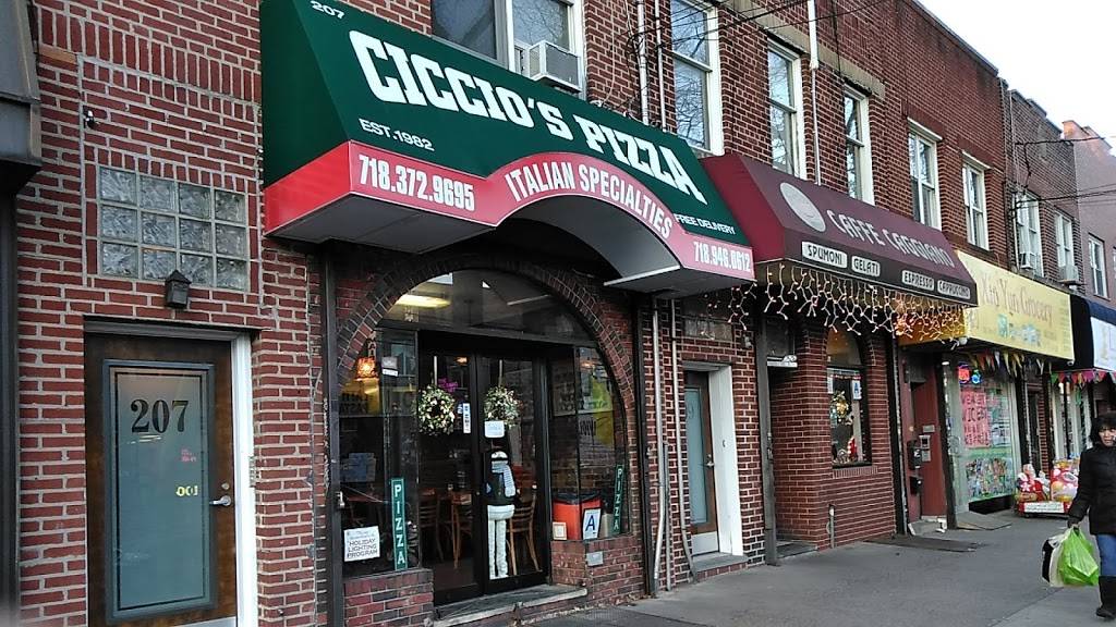 Ciccio Pizza | restaurant | 207 Avenue U, Brooklyn, NY 11223, USA | 7183729695 OR +1 718-372-9695