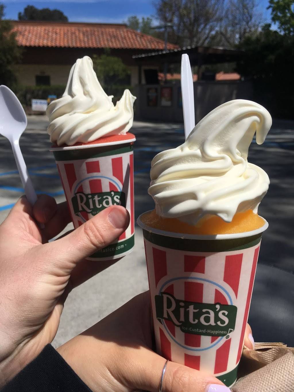 Ritas Italian Ice & Frozen Custard | restaurant | 2290 Borchard Rd, Newbury Park, CA 91320, USA | 8054991072 OR +1 805-499-1072