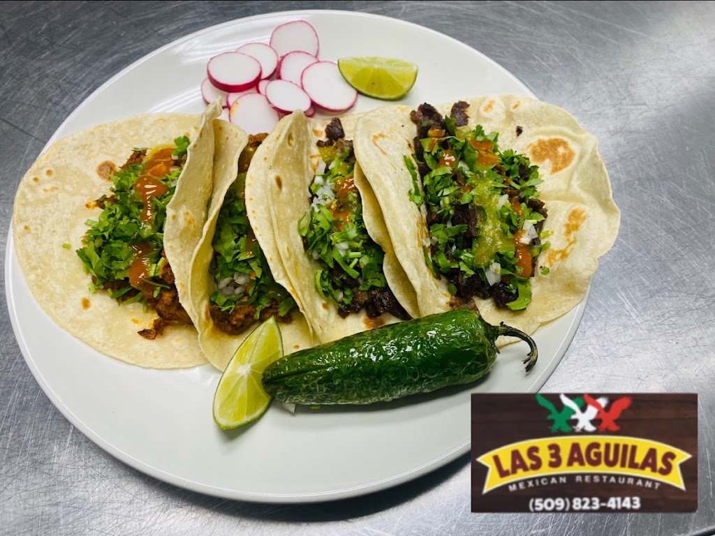 Las 3 Aguilas mexican Restaurant | restaurant | 2301 W Nob Hill Blvd suite 5, Yakima, WA 98902, USA | 5098234143 OR +1 509-823-4143
