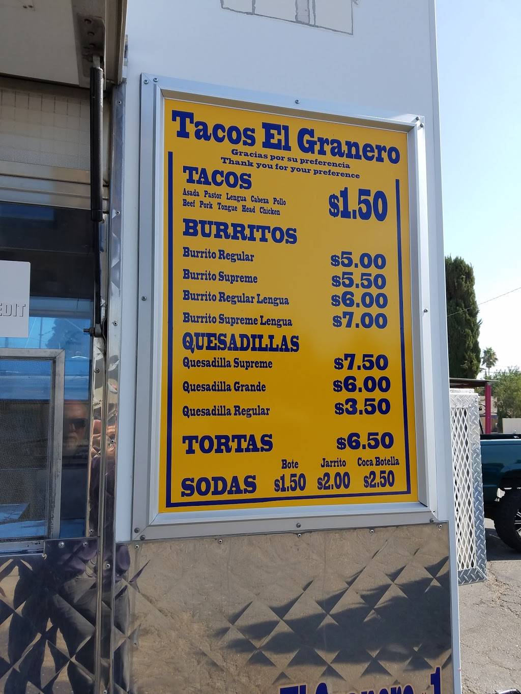 Tacos El Granero | restaurant | Keyes, CA 95328, USA | 2094097621 OR +1 209-409-7621