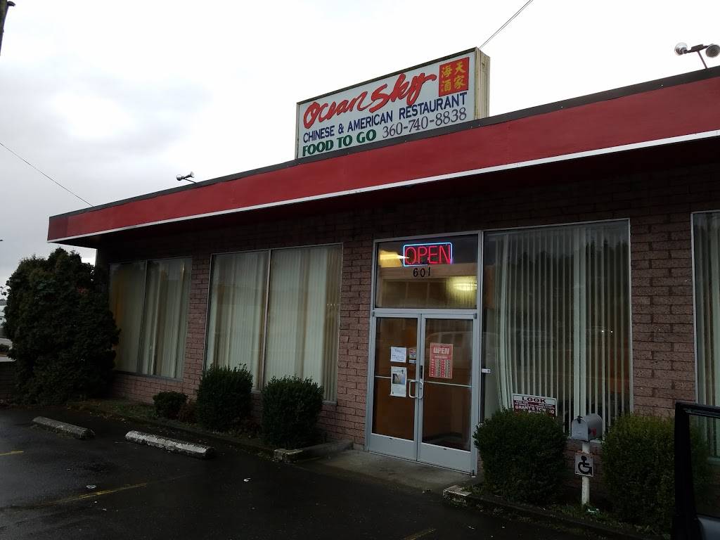 Ocean Sky | restaurant | 601 N National Ave, Chehalis, WA 98532, USA | 3607408838 OR +1 360-740-8838