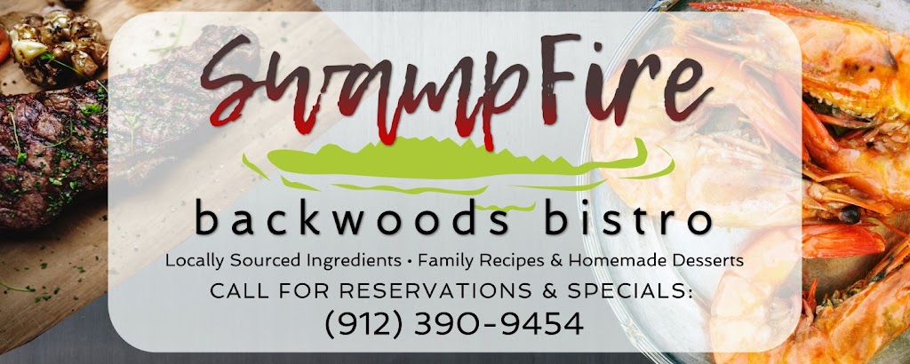 Swampfire Backwoods Bistro | restaurant | Ozzie Rowell Lp, Folkston, GA 31537, USA | 9123909454 OR +1 912-390-9454