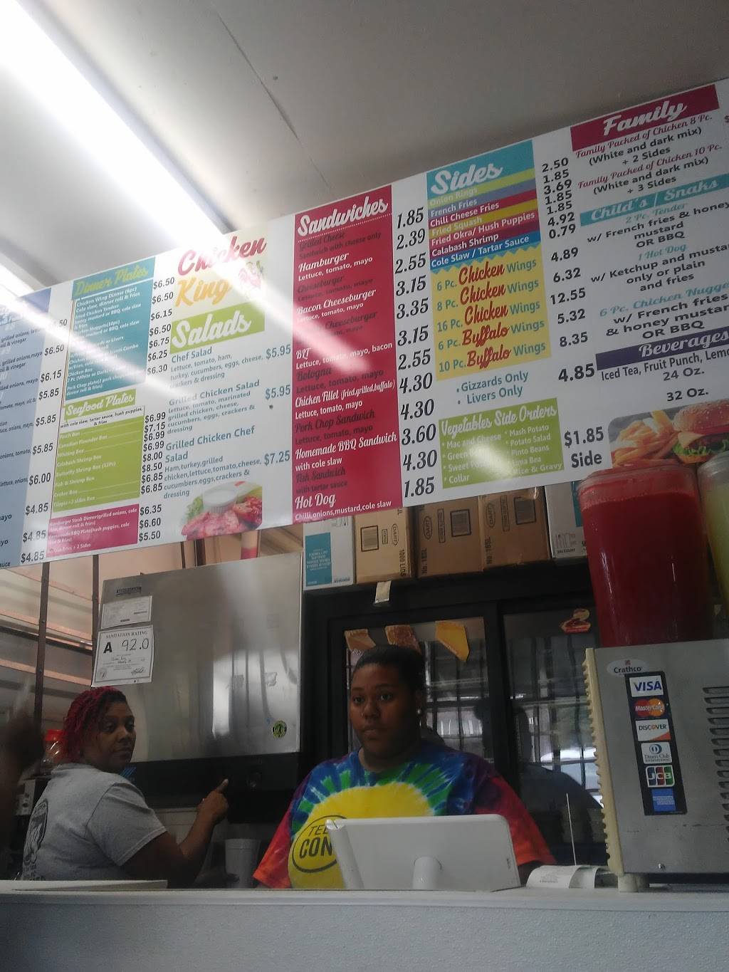 Chicken King | restaurant | 2301 The Plaza, Charlotte, NC 28205, USA | 7043430450 OR +1 704-343-0450