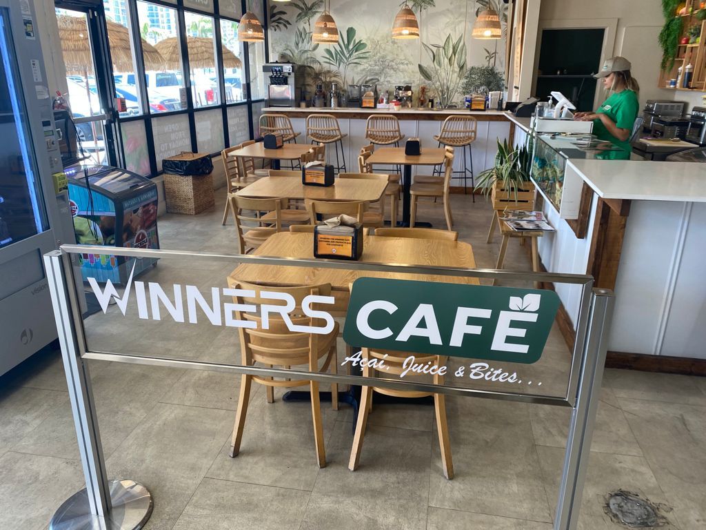 Winners Healthy Cuisine & Acaí | restaurant | 18620 Collins Ave, Sunny Isles Beach, FL 33160, USA | 3059740174 OR +1 305-974-0174