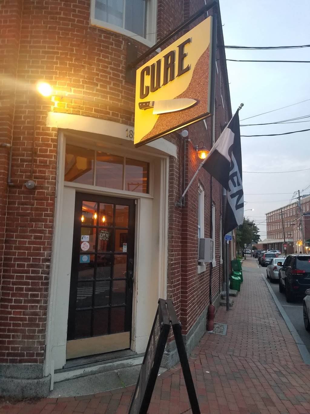 Cure | restaurant | 189 State Street, Portsmouth, NH 03801, USA | 6034278258 OR +1 603-427-8258