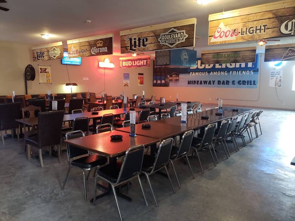 The Hideaway Warrensburg Missouri | restaurant | 68 SE 180th Rd, Warrensburg, MO 64093, USA | 6603620186 OR +1 660-362-0186