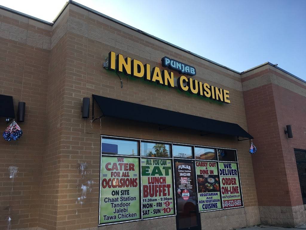 PUNJAB INDIAN CUISINE | restaurant | 2001 N Opdyke Rd, Auburn Hills, MI 48326, USA | 2486225489 OR +1 248-622-5489