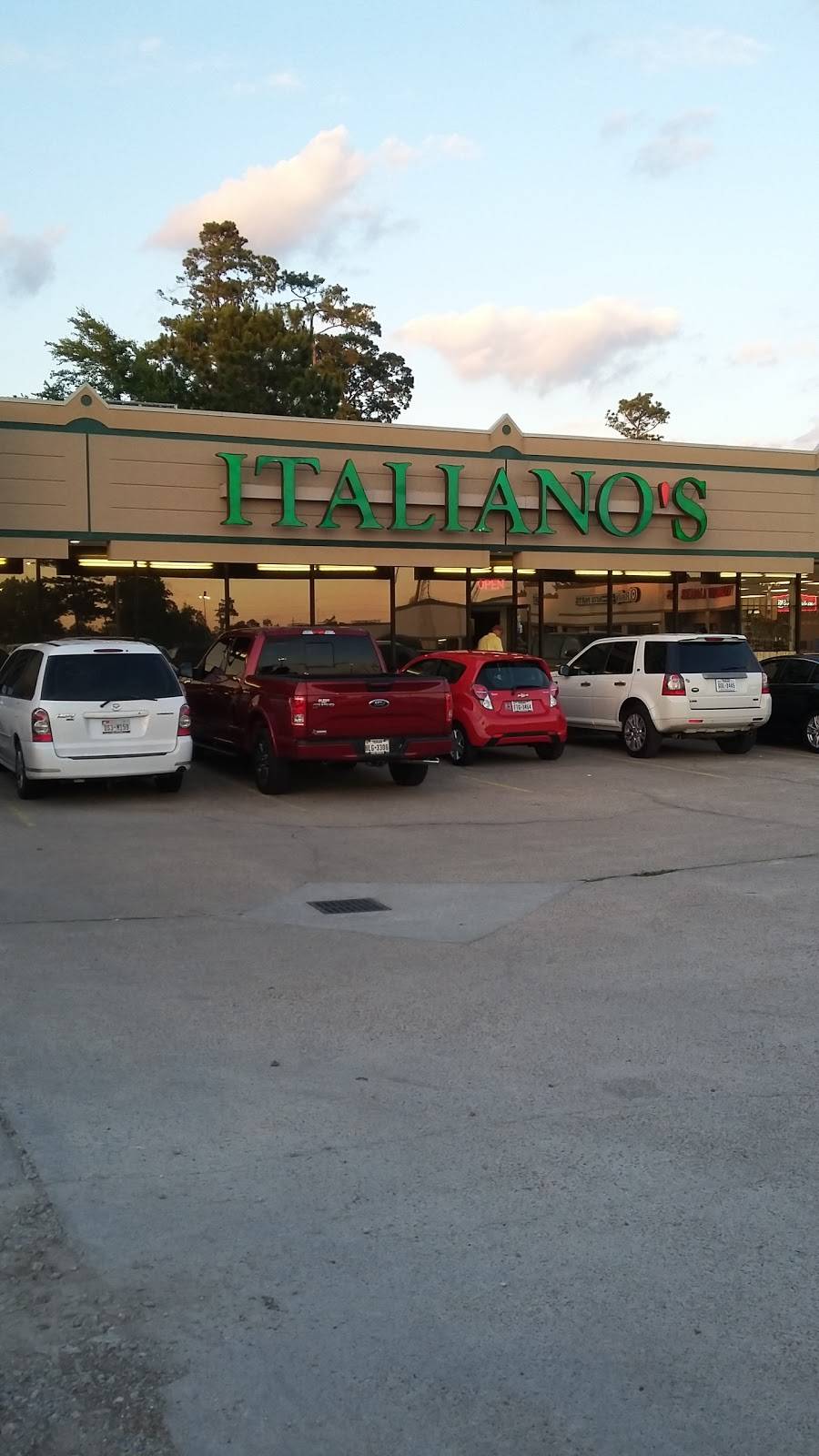 Italianos Restaurant | restaurant | 8146 FM 1960, Atascocita, TX 77346, USA | 2818527662 OR +1 281-852-7662