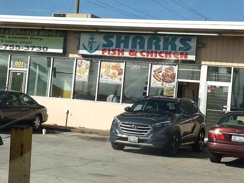 Sharks Fish & Chicken | restaurant | 801 Lincoln Hwy, Ford Heights, IL 60411, USA | 7087584500 OR +1 708-758-4500