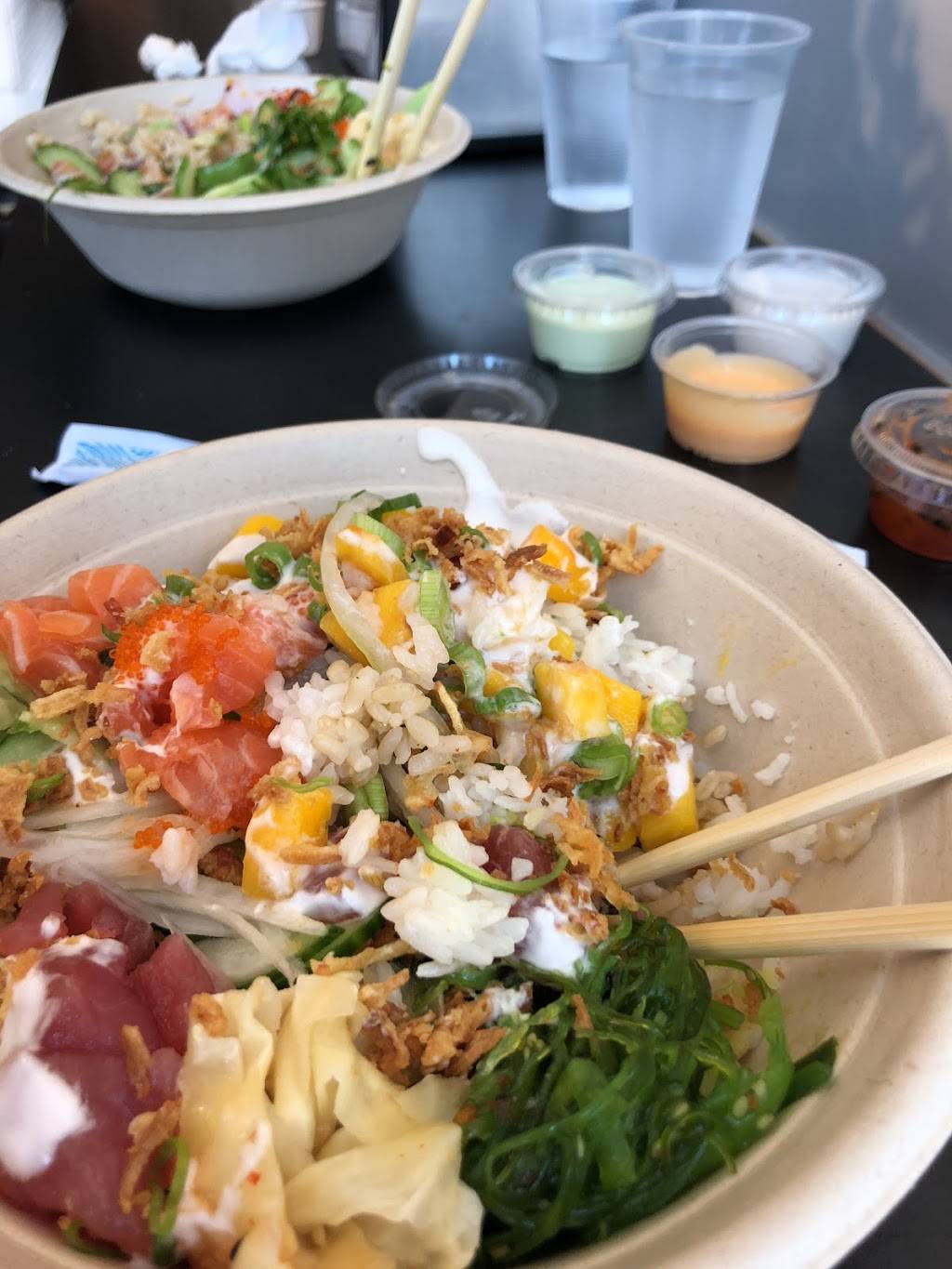 Mainland Poke Shop | restaurant | 4311, 8318 1/2 W 3rd St, Los Angeles, CA 90048, USA | 3234529904 OR +1 323-452-9904