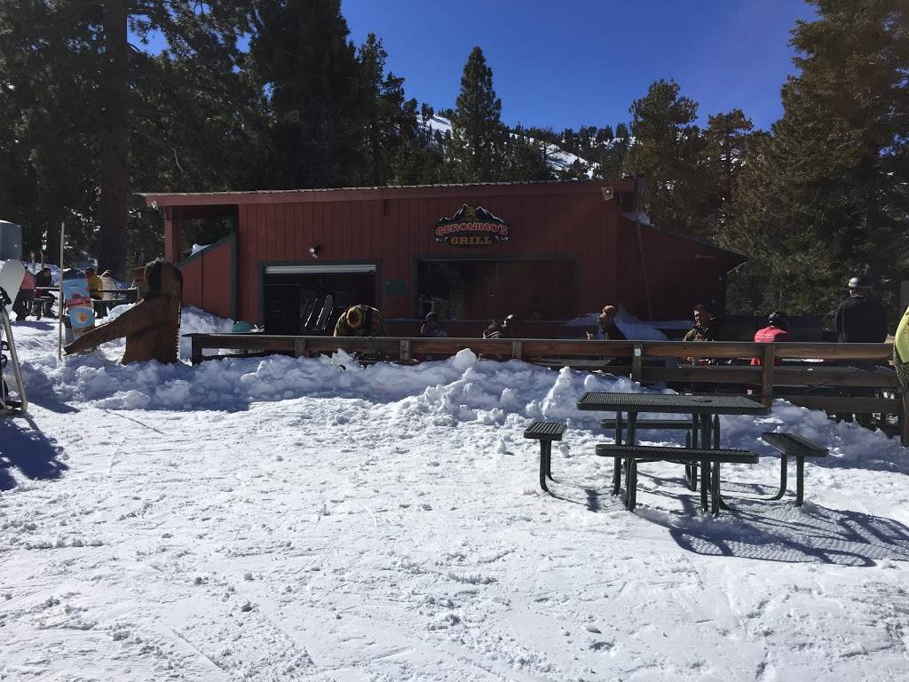 Geronimos Outpost | restaurant | 43101 Goldmine Dr #1210, Big Bear Lake, CA 92315, USA | 9098665766 OR +1 909-866-5766