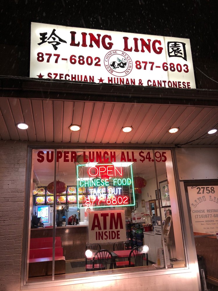 Ling Ling | restaurant | 2758 Elmwood Ave, Kenmore, NY 14217, USA | 7168776802 OR +1 716-877-6802