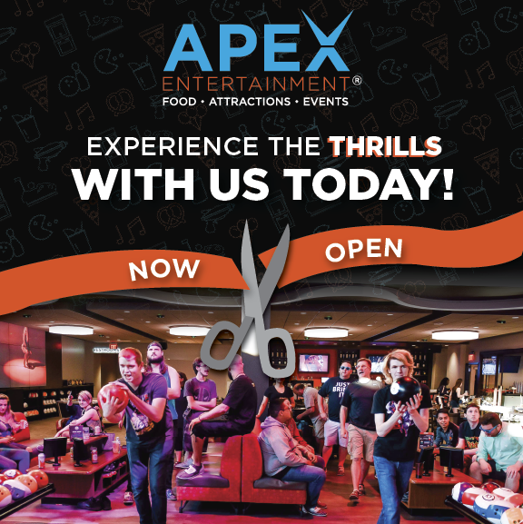Apex Entertainment Albany | restaurant | 1 Crossgates Mall Rd, Albany, NY 12203, USA | 5184268666 OR +1 518-426-8666