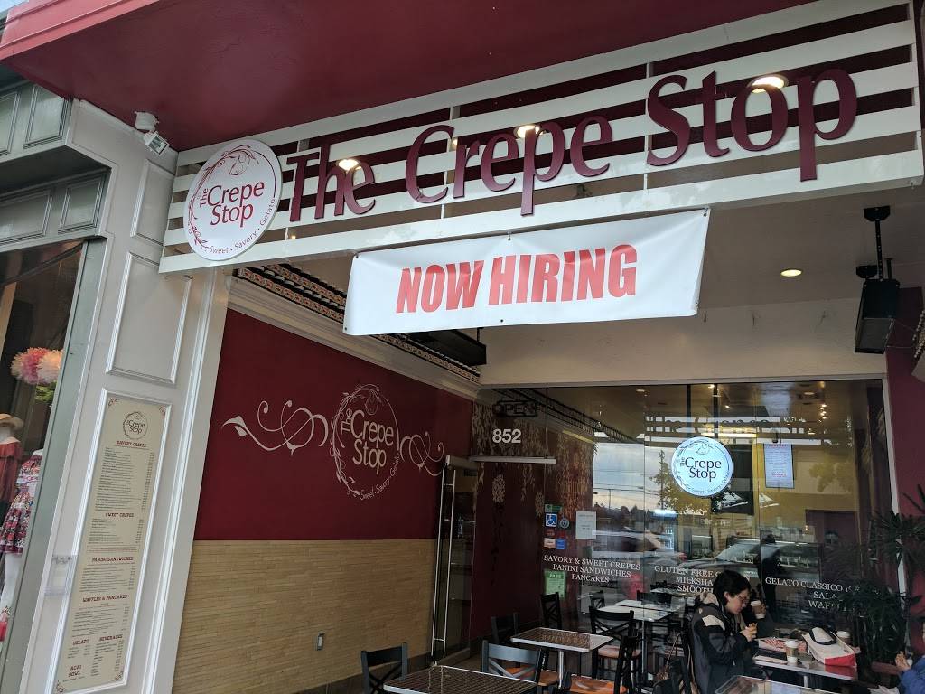The Crepe Stop | cafe | 852 Laurel St, San Carlos, CA 94070, USA | 6502648126 OR +1 650-264-8126