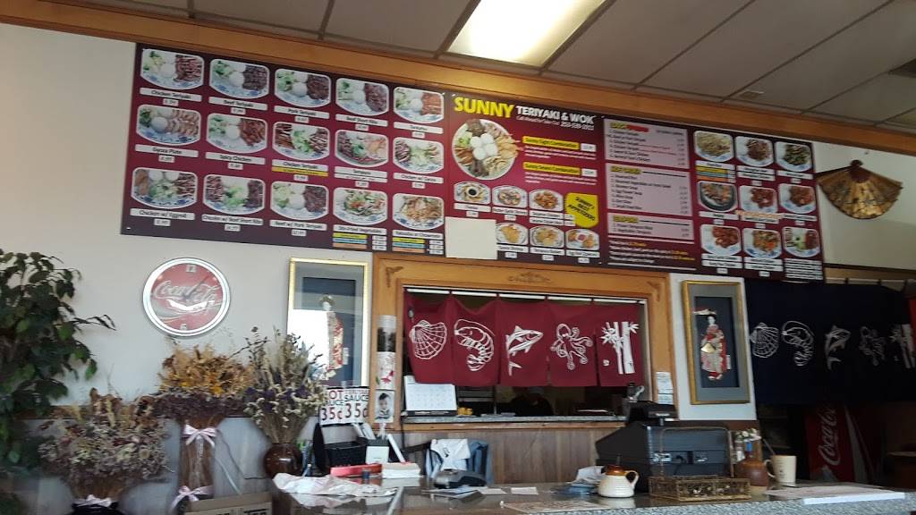 Sunny Teriyaki | restaurant | 17415 Pacific Ave S # D, Spanaway, WA 98387, USA | 2535391911 OR +1 253-539-1911