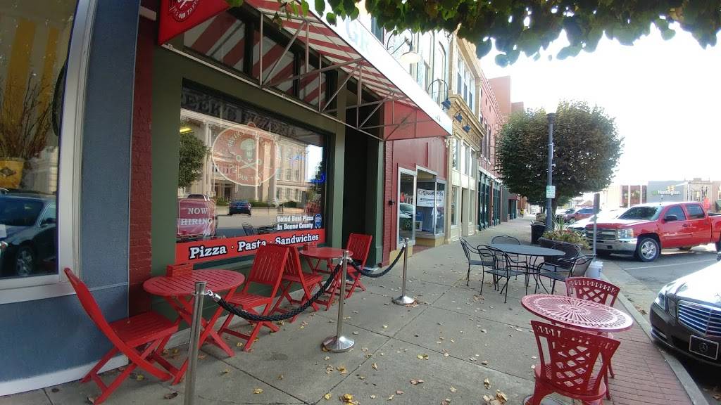 Greeks Pizzeria | restaurant | 105 W Main St, Lebanon, IN 46052, USA | 7658595005 OR +1 765-859-5005