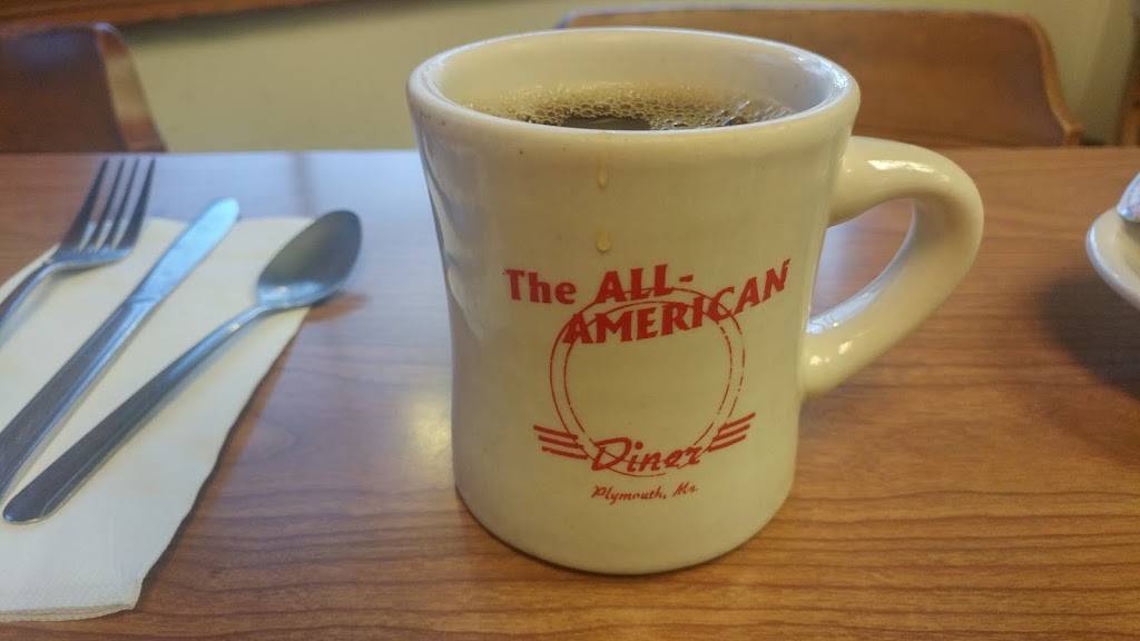 All American Diner | restaurant | 60 Court St, Plymouth, MA 02360, USA | 5087474763 OR +1 508-747-4763